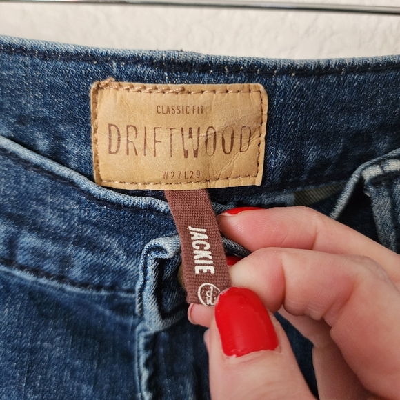 DRIFTWOOD x ANTHROPOLOGIE Janice Skinny‎ jeans floral embroidery Festival 27 - Picture 5 of 9